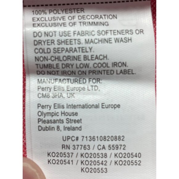 Grand Slam Performance Mens Coral Polo Shirt L 100% Polyester Breathable Fabric - Picture 7 of 12